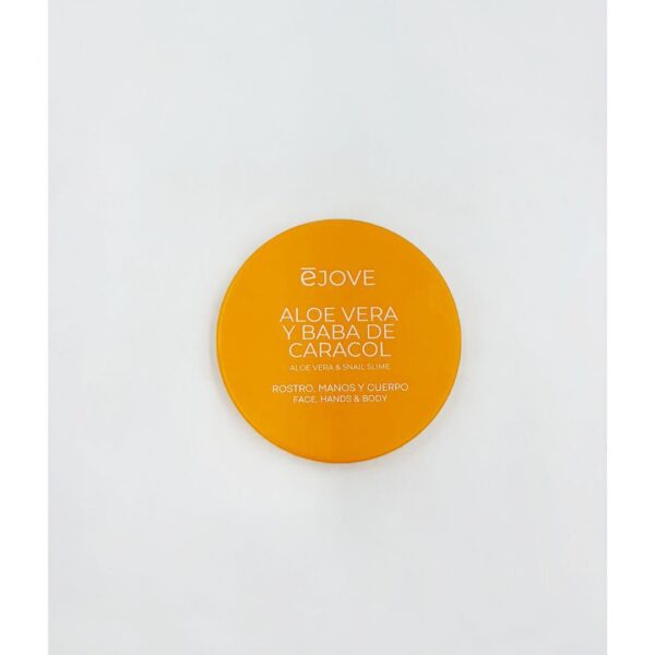 EJOVE Aloe Vera y Baba de caracol - Crema de manos y cuerpo, 50 ml - AROMAS  ARTESANALES
