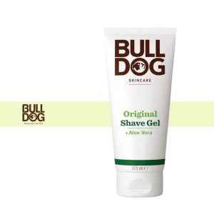 Bulldog gel de afeitado + aloe vera, 175 ml