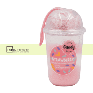 IDC Candy pack , Sales de baño + Esponja - Strawberry