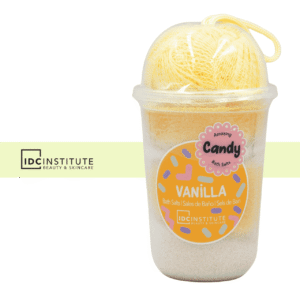 IDC Candy pack , Sales de baño + Esponja - Vainilla