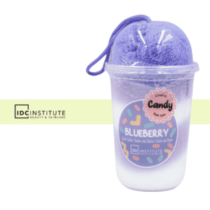 IDC Candy pack , Sales de baño + Esponja - Blueberry