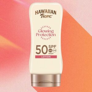 HAWAIIAN TROPIC Glowing Protection Loción – SPF 50 180 ml